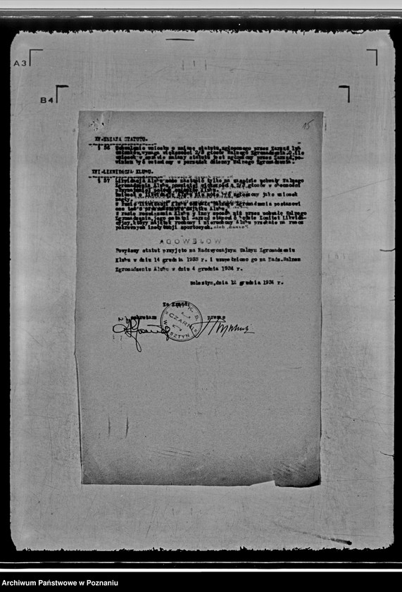 Obraz 19 z jednostki "/Wolsztyński Klub Sportowy,,Czarni" w Wolsztynie/"