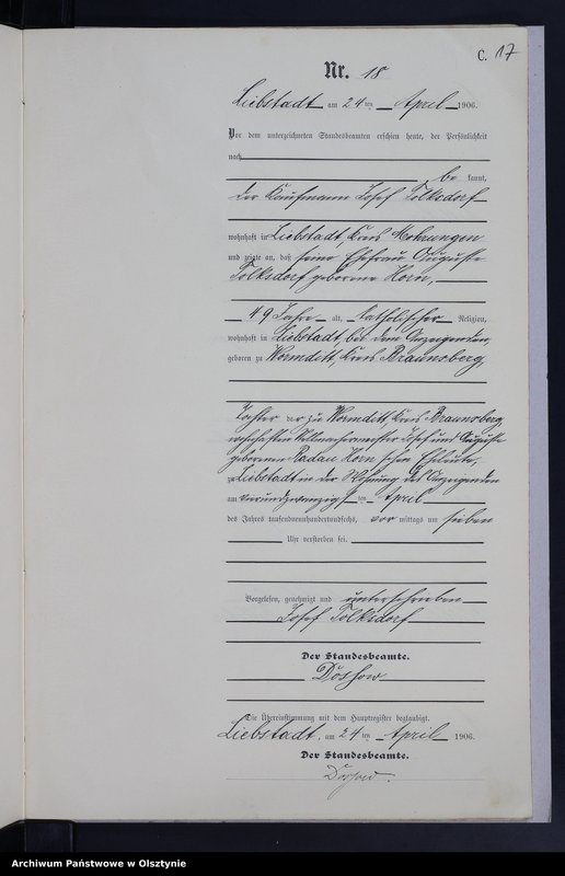 image.from.unit.number "Sterbe-Neben-Register Nr 2 - 44"