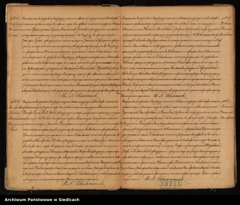 image.from.unit.number "[Akta Urodzonych, Zaślubionych i Zmarłych Skórzec 1903]"