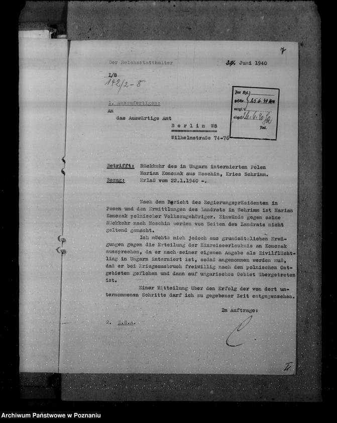 Obraz 11 z jednostki "Polnische Internierte aus Litauen und Ungarn"