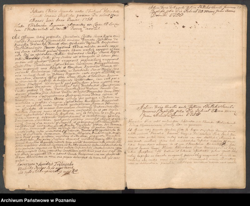 Obraz 14 z jednostki "Prothocollum nobilis officii consularis civitatis Posnaniae."