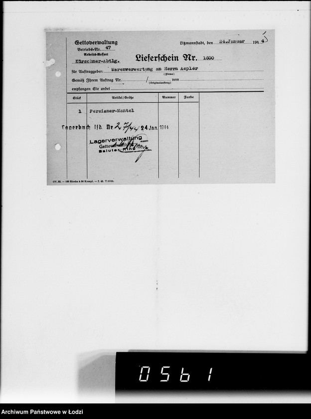 Obraz 9 z jednostki "Einnahme Anweisungen"