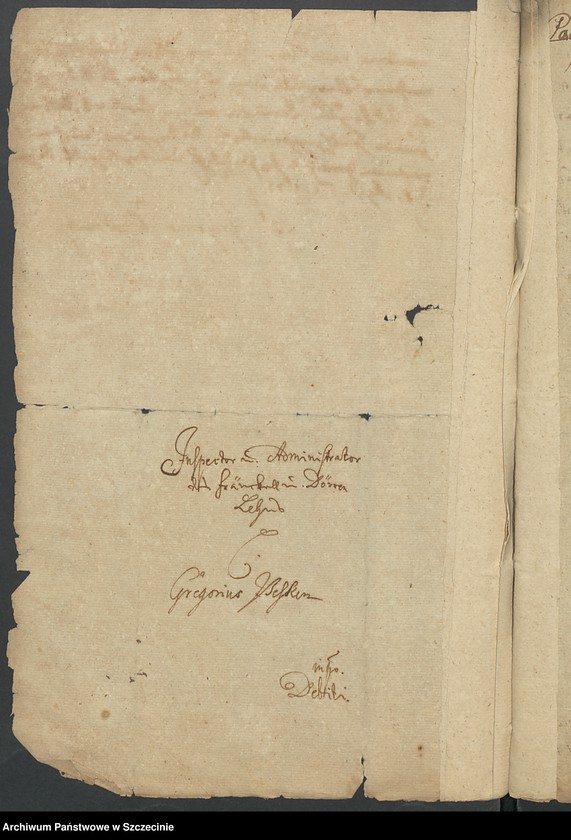 image.from.unit.number "Administrator des Fränkel- und Dörrren-Lehns zu Stargard gegen Gregorius Peßke und Kaufmann Jakob Pauli wegen Schulforderung"