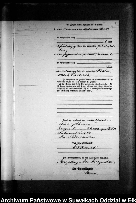 image.from.unit.number "Heiraths-Neben-Register des Preussischen Standes-Amtes Kehlen Kreis Angerburg"