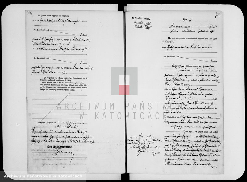 image.from.unit.number "Księga małżeństw za rok 1878 [nr 1 - 66]"