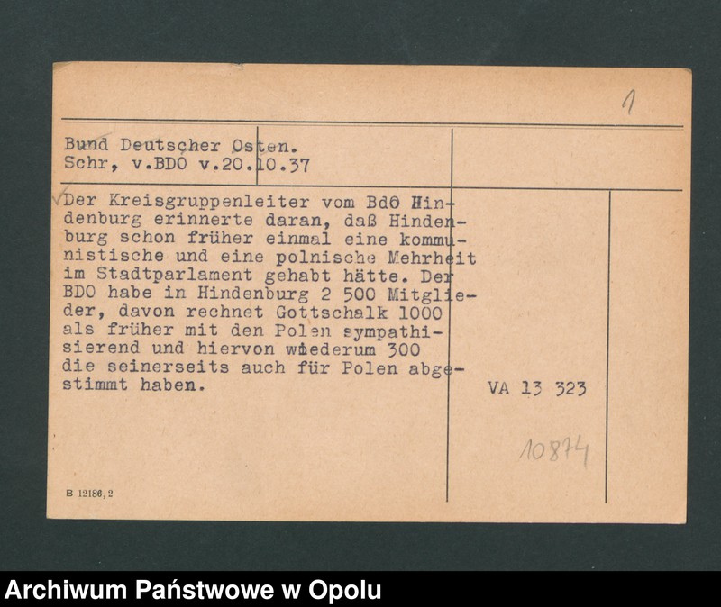 Obraz 3 z jednostki "Bund Deutscher Osten"