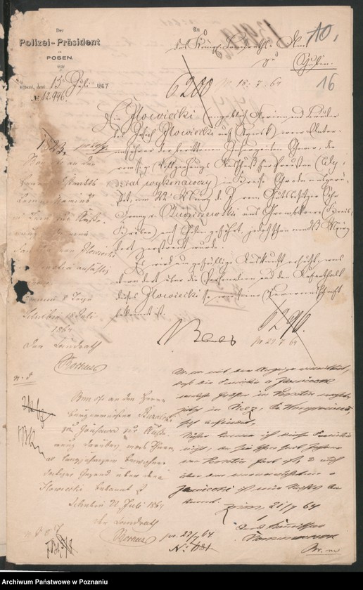 Obraz 19 z jednostki "A. betr. Gutspächter Iłowiecki in Rynsk, Kreis Thorn und andere des Namens"