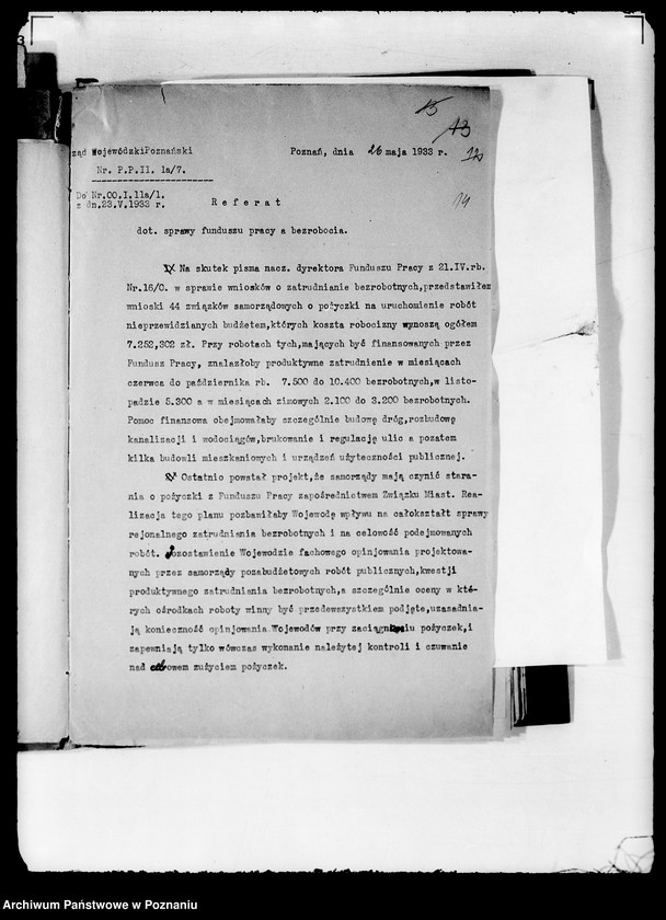 Obraz 20 z jednostki "/Pisma ogólne wojewody, materiały dotyczące starostów i wojewodów itp../"