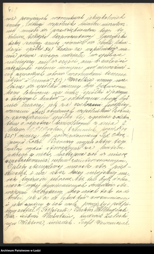 Obraz 8 z jednostki "Pinkus Holenderski, Hersz Leibus Blechstein- fabrykacja i sprzedaż wyrobów pończoszniczych"