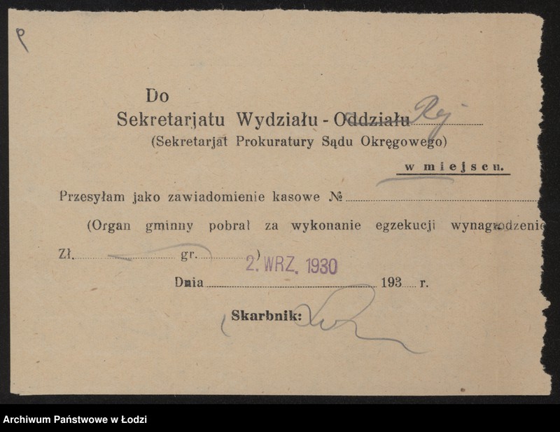 Obraz 11 z jednostki "Juda Szlama Kliger- drobna sprzedaż na raty towarów wełnianych i półwełnianych krajowych"