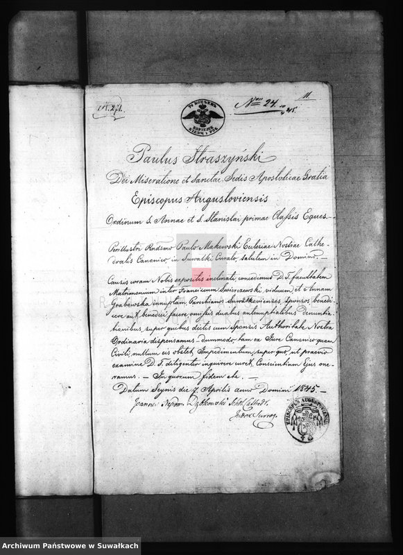 image.from.unit.number "[Dokumenty USC Jeleniewo wyznanie rzymskokatolickie rok 1845]"