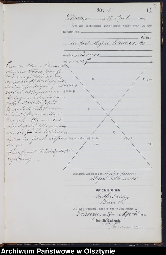 image.from.unit.number "Sterbe-Neben-Register Nr 1 - 43"