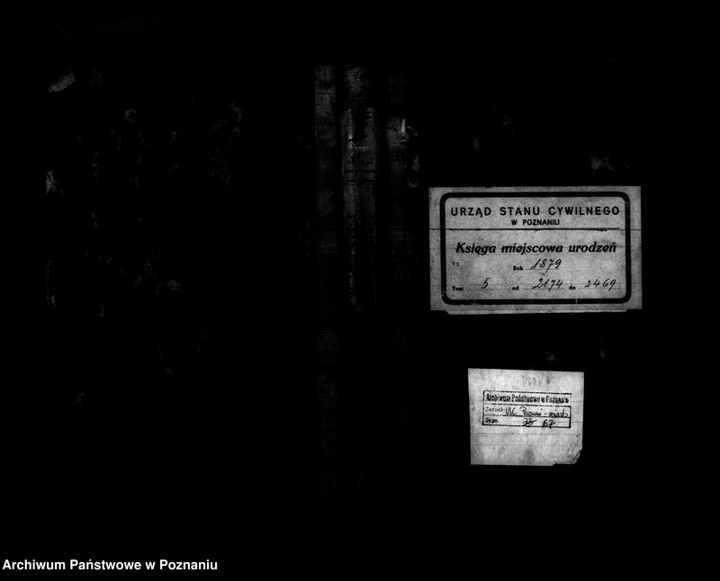 Obraz 2 z jednostki "Księga urodzeń t. V"