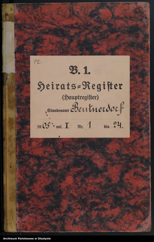 image.from.unit.number "Heirats-Haupt-Register Nr 1 - 24"