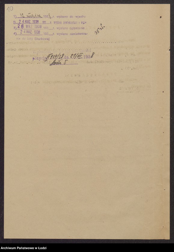 Obraz 12 z jednostki "Betes- Jankiel Szulim Finkler, Jakub Frydman, Mendel Frydman, Lajbus Rozenfeld, Judka Blakowski- sprzedaż przędzy i manufaktury bawełnianej"