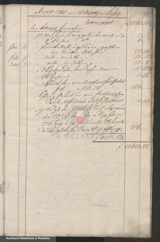 Obraz 5 z jednostki "Quartalrechnungen der Stadt Lissa; język niemiecki"