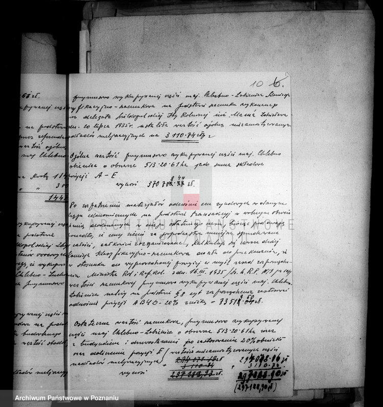 Obraz 14 z jednostki "Oszacowanie wykupionych gruntów majątku Łobżenice powiatu wyrzyskiego"