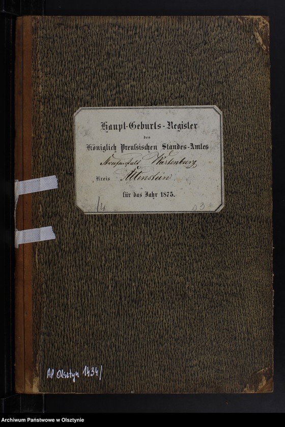 image.from.unit.number "Haupt-Geburts-Register Nr 1 - 2"