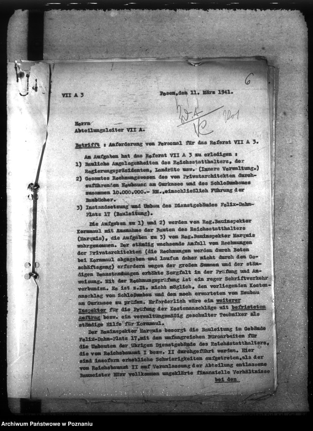 Obraz 10 z jednostki "Sprawy finansowania budownictwa w Kraju Warty"