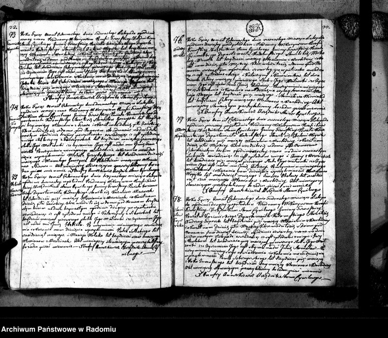 image.from.unit.number "Tczów 1814 [Duplikat akt urodzonych, zaślubionych i zmarłych]"