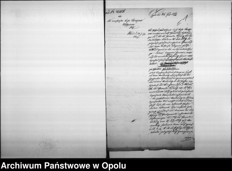 Obraz 5 z jednostki "Acta des Magistrats zu Oppeln betreffend die Gastwirthschaft No 5 Karlsplatz"