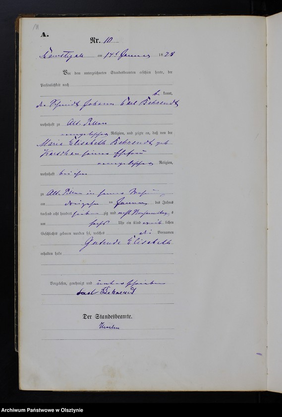 image.from.unit.number "Geburts-Haupt-Register Nr 1 - 147"