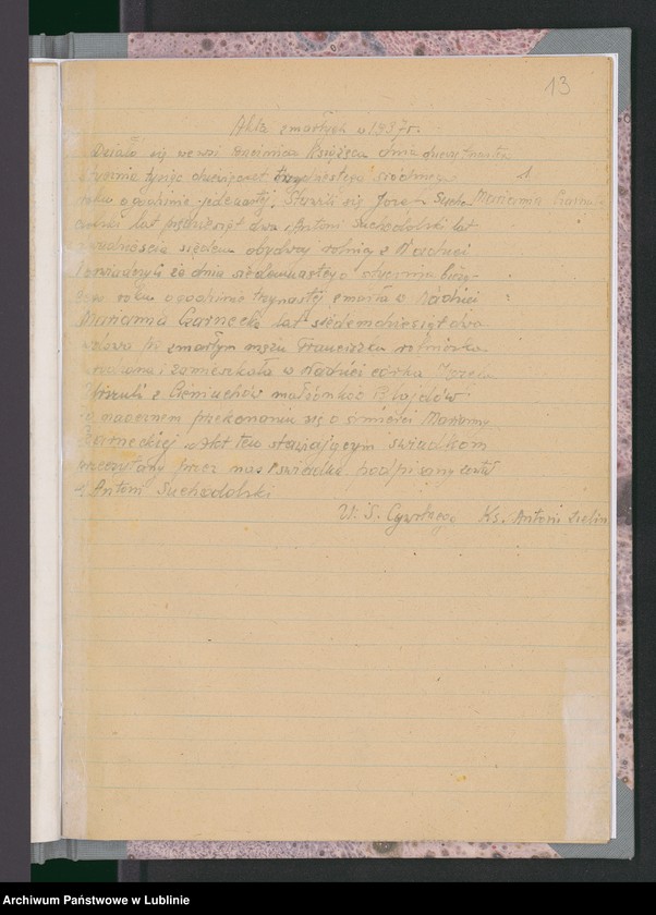 image.from.unit.number "Księga małżeństw i zgonów"