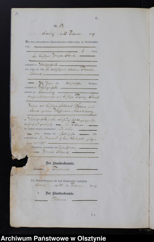 image.from.unit.number "Sterbe -Neben-Register Nr.1-73"