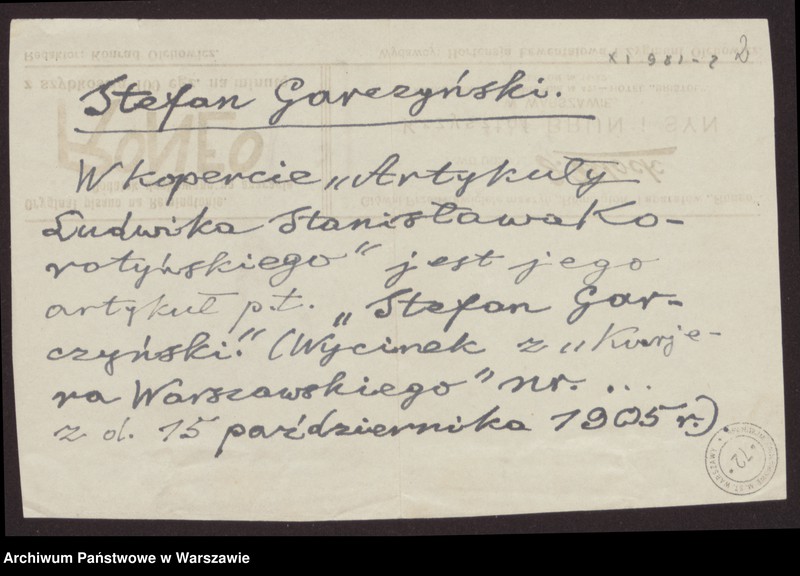 image.from.unit.number "Garczyński Stefan - poeta"