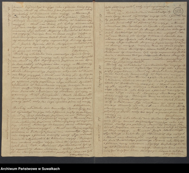 image.from.unit.number "Duplikat Aktów Urodzonych Zaślubionych i Umarłych w Parafii Kaletnickiey Roku 1832"