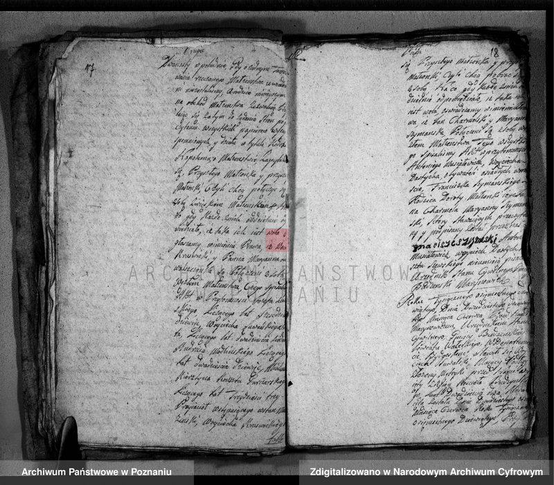 image.from.team "Akta stanu cywilnego Parafii Rzymskokatolickiej Budzyń (pow. chodzieski)"