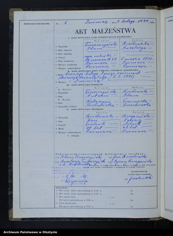 image.from.unit.number "Ksiega małżeństw Nr 1-14,1-16,1 - 13,1 - 15,1 - 17,1 - 17,2 - 10,1 - 9, 1 - 12 i 1 - 17 /przepisana w języku polskim z oryginału niemieckiego w dniach 1.10.-7.10.1961/"