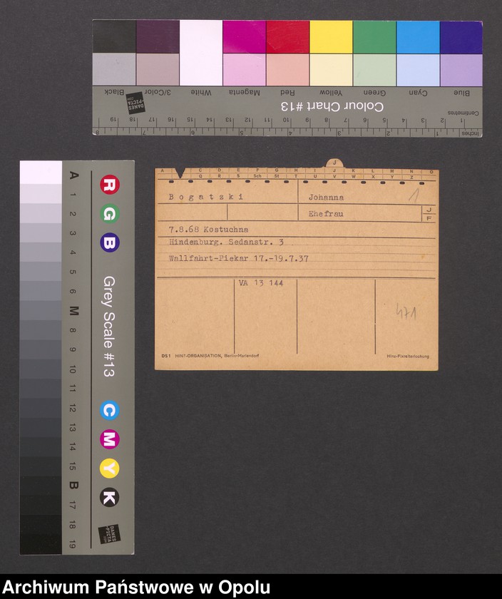 Obraz 3 z jednostki "[Bogatzki Johanna, ur. 7.8.1868 Kostuchna]"