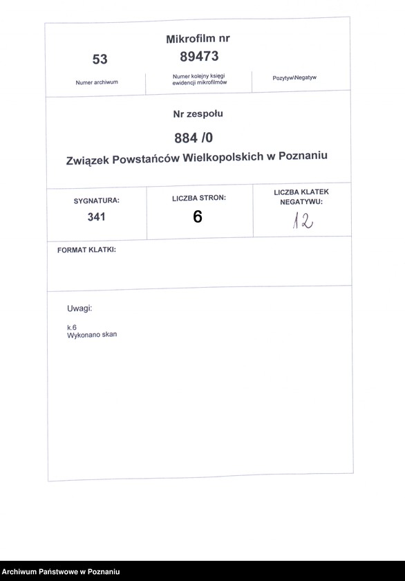 Obraz 11 z jednostki "Koło Święciechowa, powiat Leszno - weryfikacja."