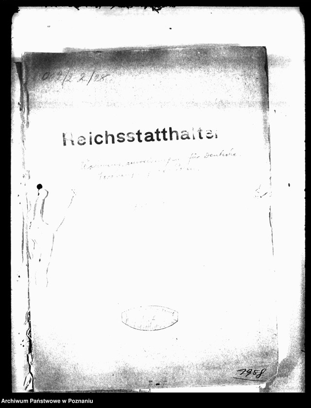 Obraz 4 z jednostki "Wohnungszuweisungen für Deutsche. Verdrängung der Polen."