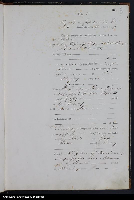 image.from.unit.number "Heiraths-Haupt-Register Nr 1 - 23"