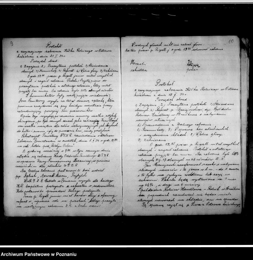 Obraz 10 z jednostki "Księga protokólarna"