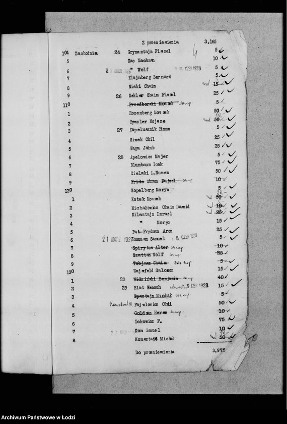 Obraz 8 z jednostki "Rejestr poborczy"