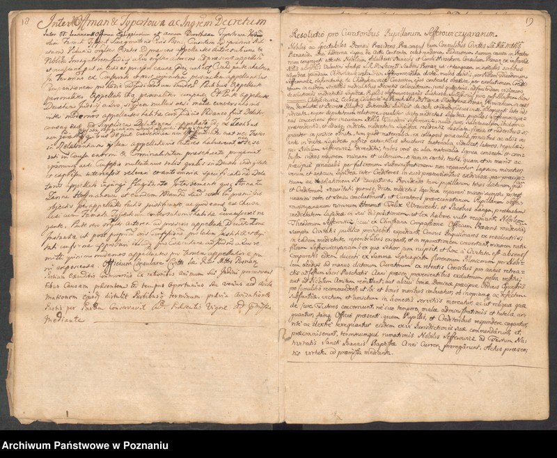 Obraz 13 z jednostki "Prothocollum nobilis officii consularis civitatis Posnaniae."