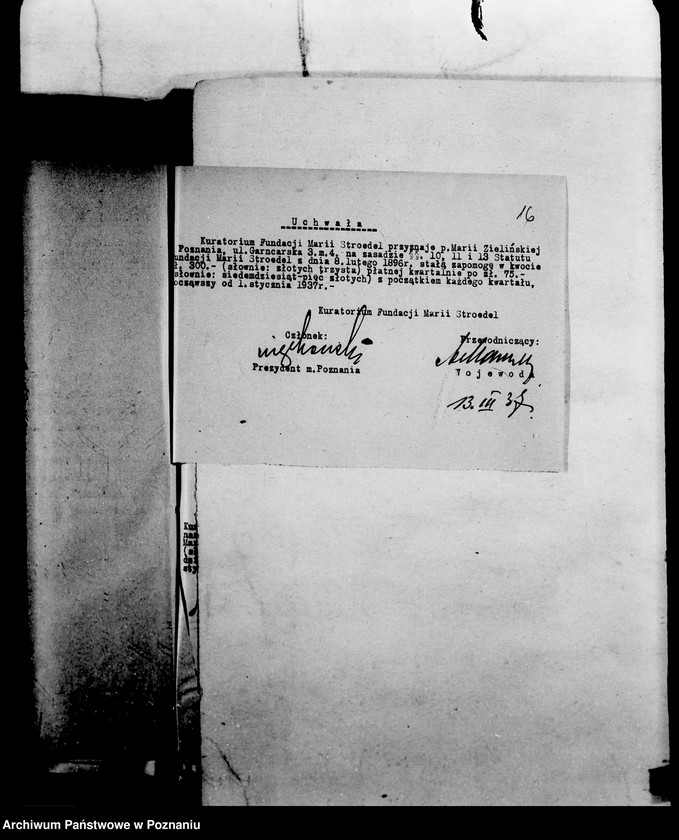 Obraz 19 z jednostki "/Fundacja Marii Stroedel/ zaopatrzenie"