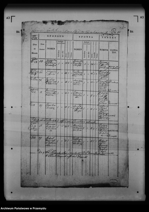 image.from.unit.number "[Kopie ksiąg metrykalnych parafii Turzańsk z filią Rzepedź (dekanat Łupków)]"