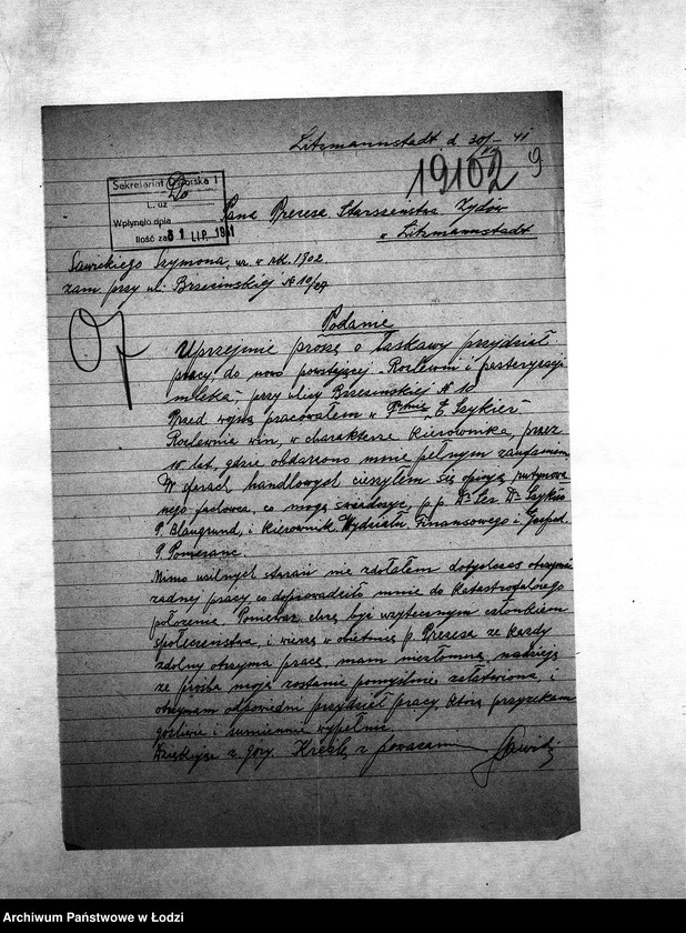 Obraz 12 z jednostki "[Podania o pracę]"