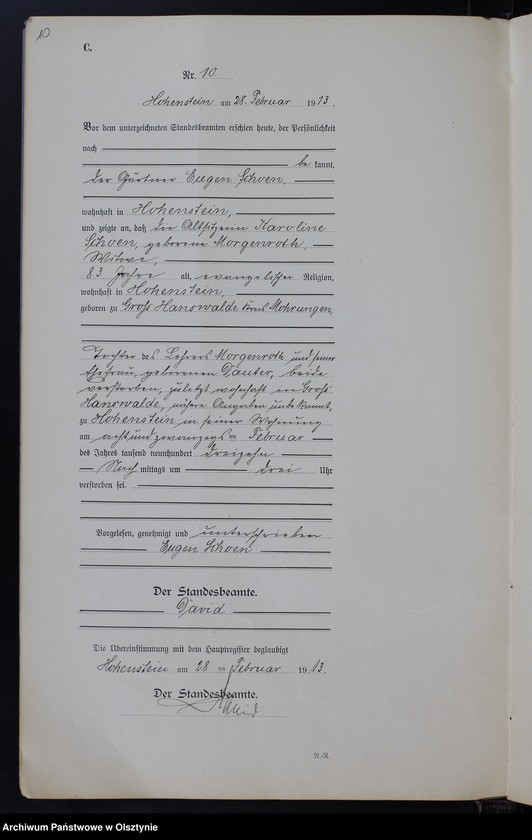 image.from.unit.number "Sterbe-Neben-Register Nr 1 - 58"