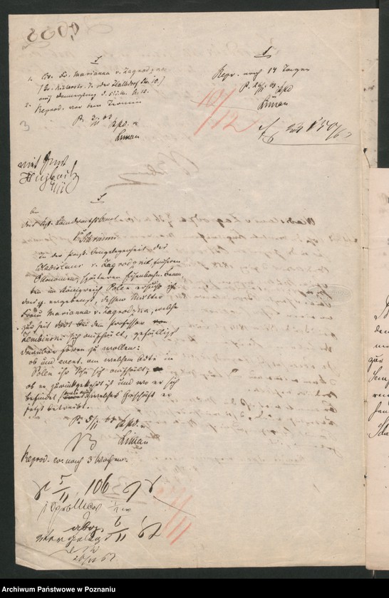 Obraz 6 z jednostki "A. betr. die Familie von Zagrodzki"