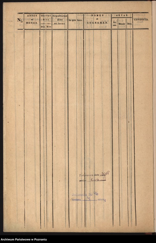 Obraz 6 z jednostki "Duplicat mortuorum"
