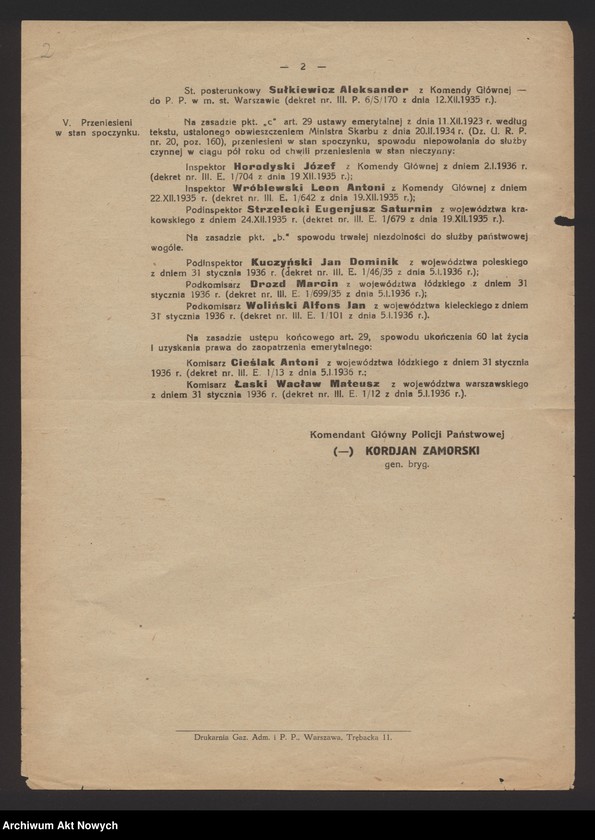 image.from.unit.number "Rozkazy personalne Komendanta Głównego Policji Państwowej"