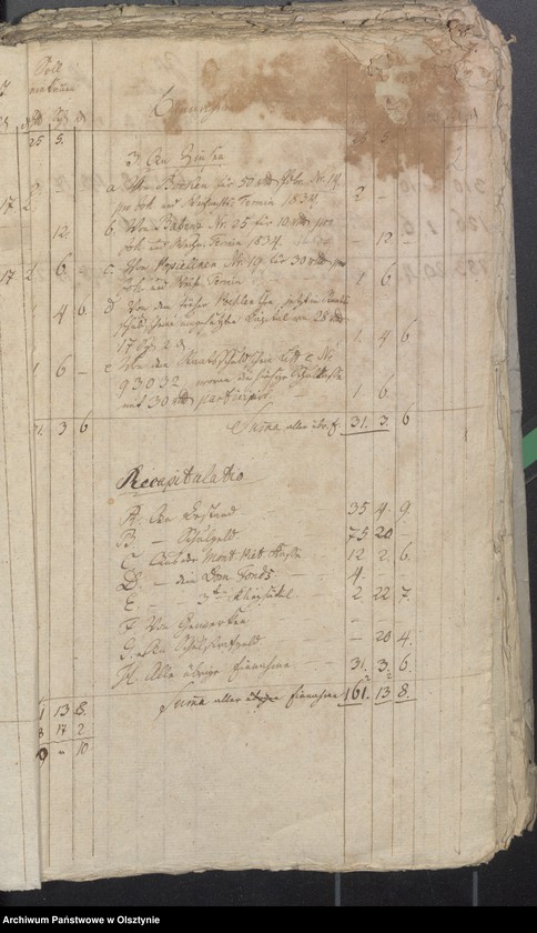 image.from.unit.number "Schwarzsteinsche Schul-Kassen Rechnung"