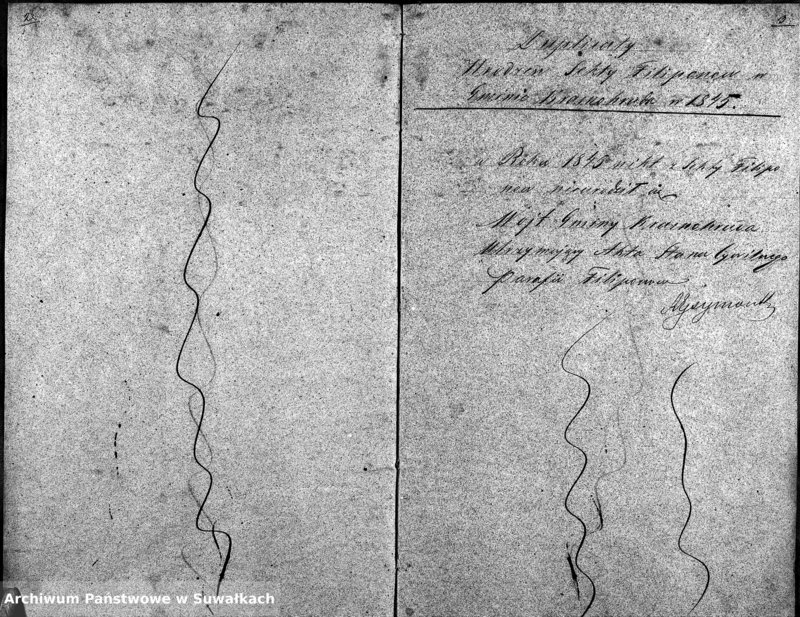 image.from.unit.number "Duplicaty Urodzeń Zaślubień i Zejść Sekty Filiponów w Gminie Krasnohruda z 1845 r."