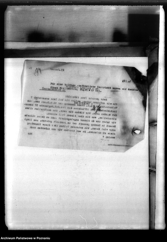 Obraz 20 z jednostki "Allgemeine Verschlepptenberichte. Band I : A - K"