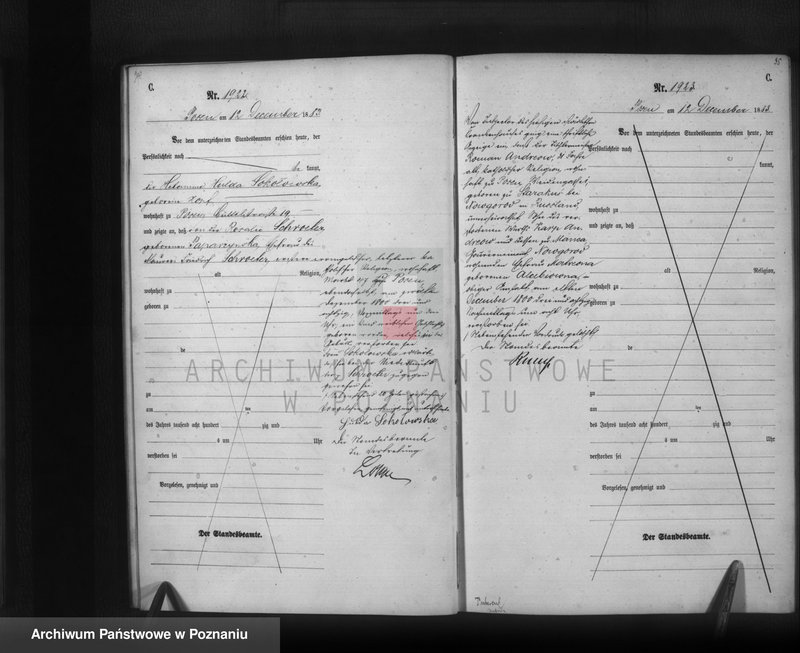 Obraz 19 z jednostki "Księga zgonów t. V"